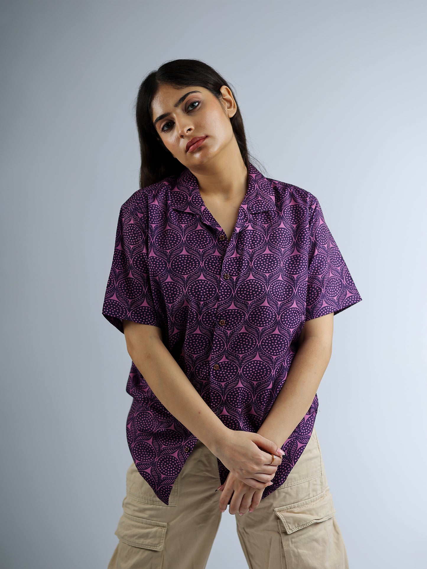 Purple Motif Unisex Shirt