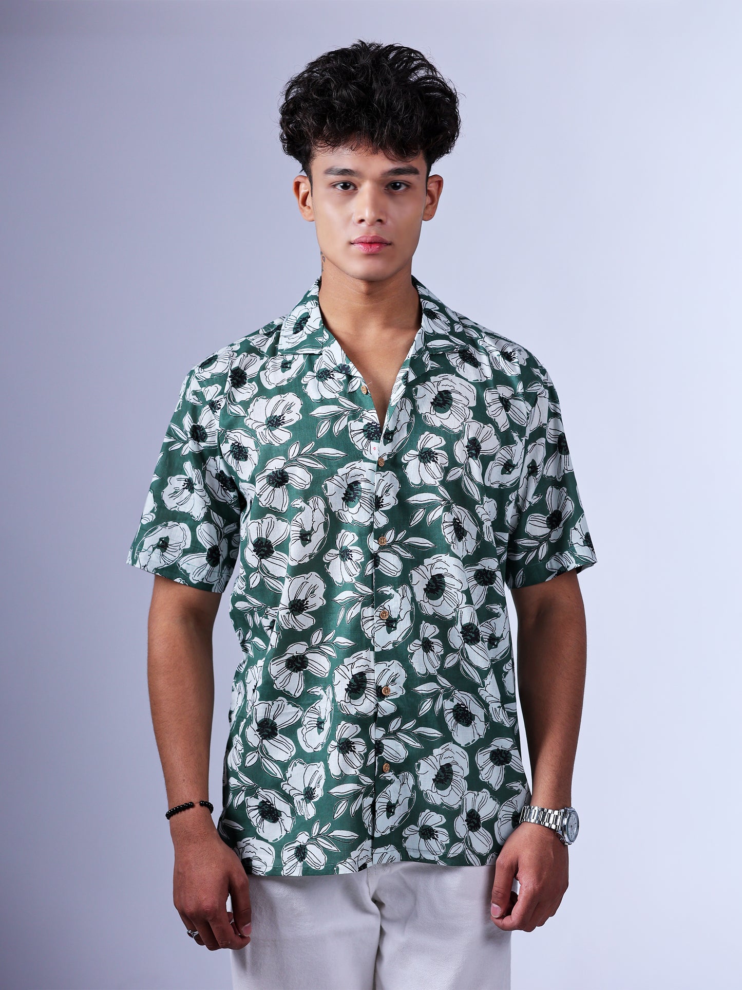 Evergreen Blossom Shirt