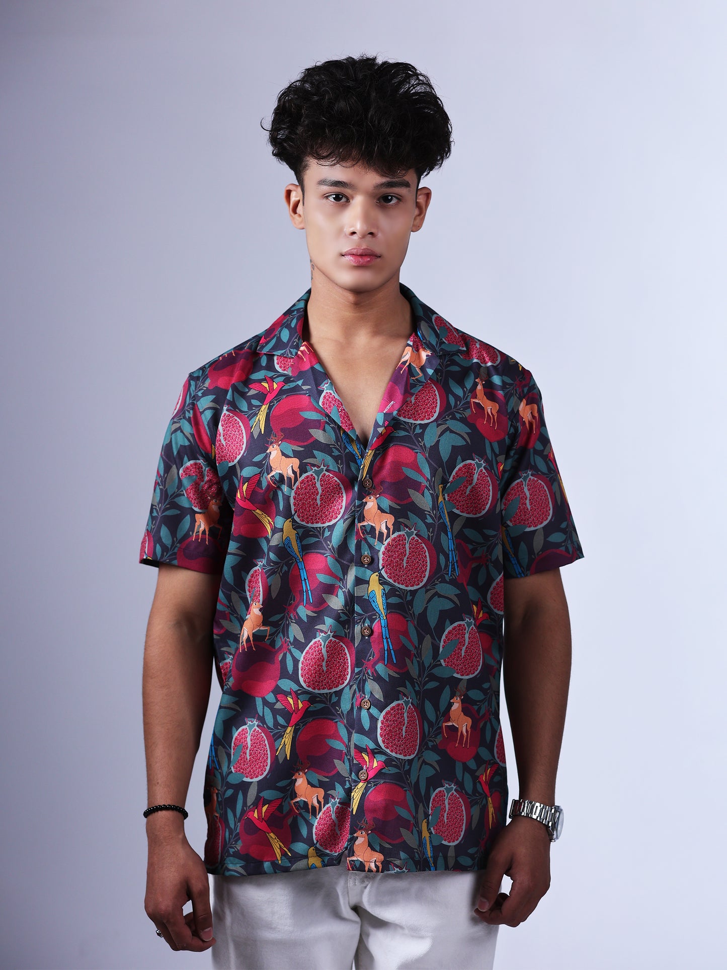 Pomegranate Safari Shirt