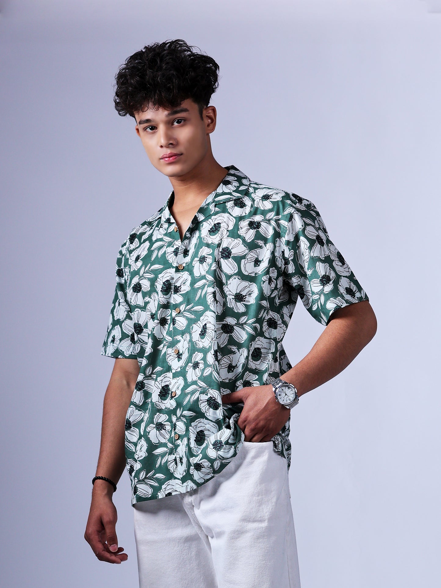 Evergreen Blossom Shirt