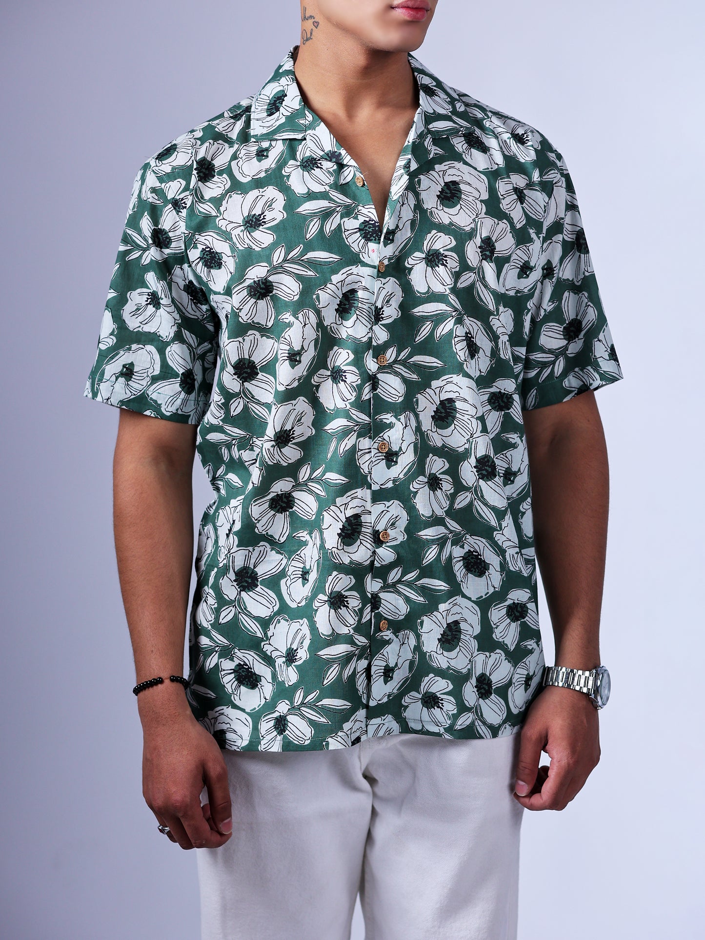 Evergreen Blossom Shirt