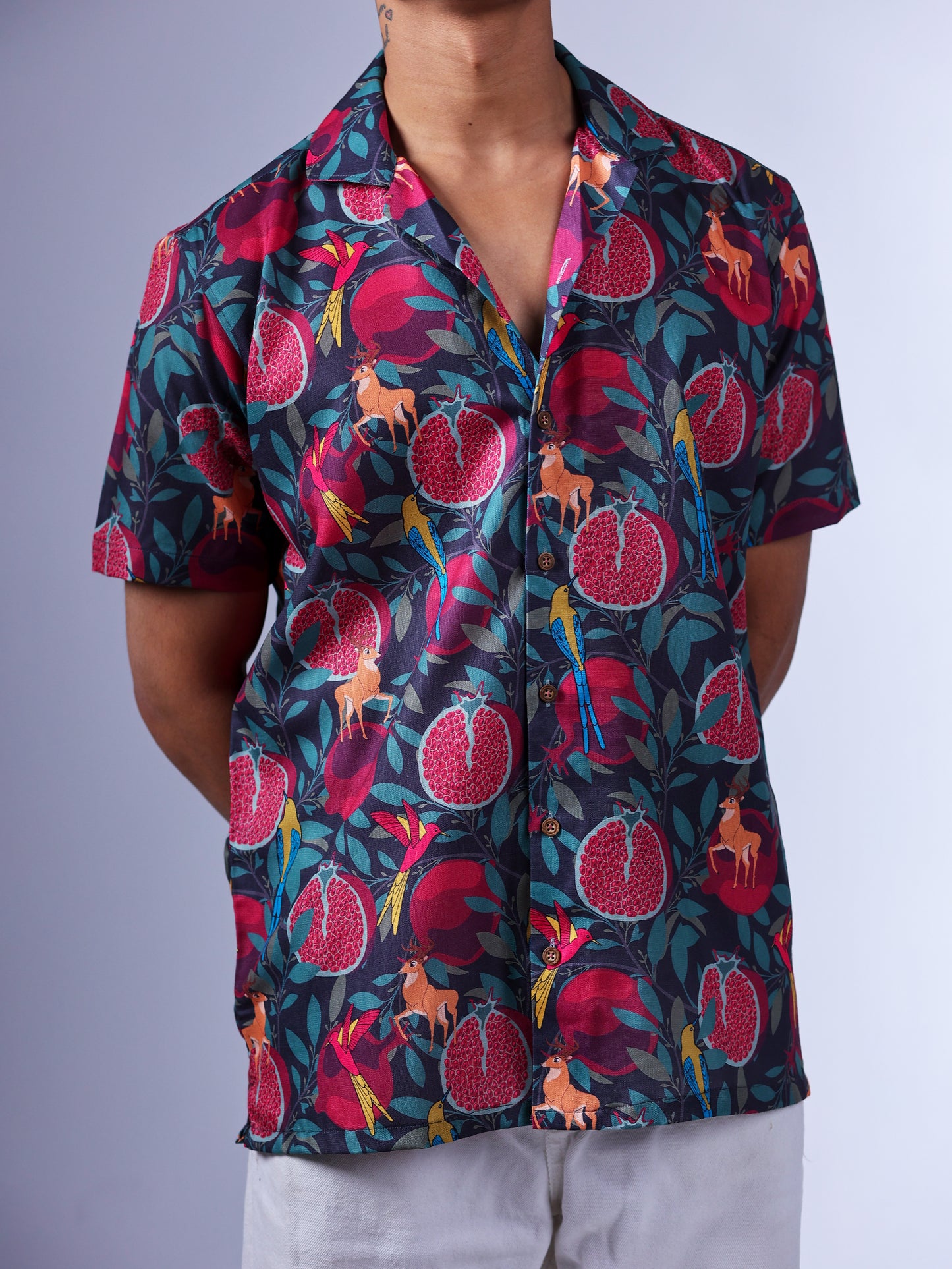 Pomegranate Safari Shirt