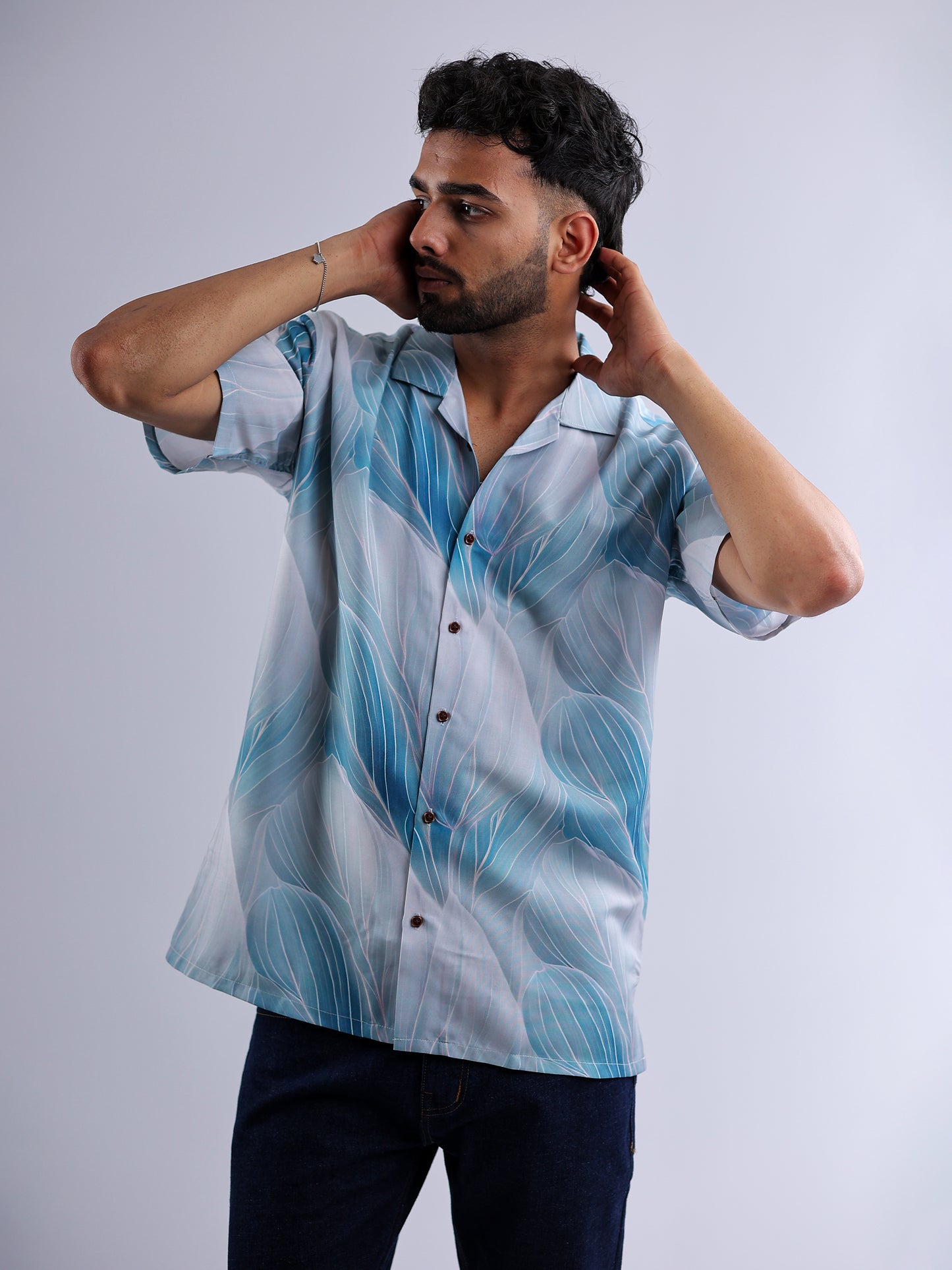 Blue Leafage Unisex Shirt