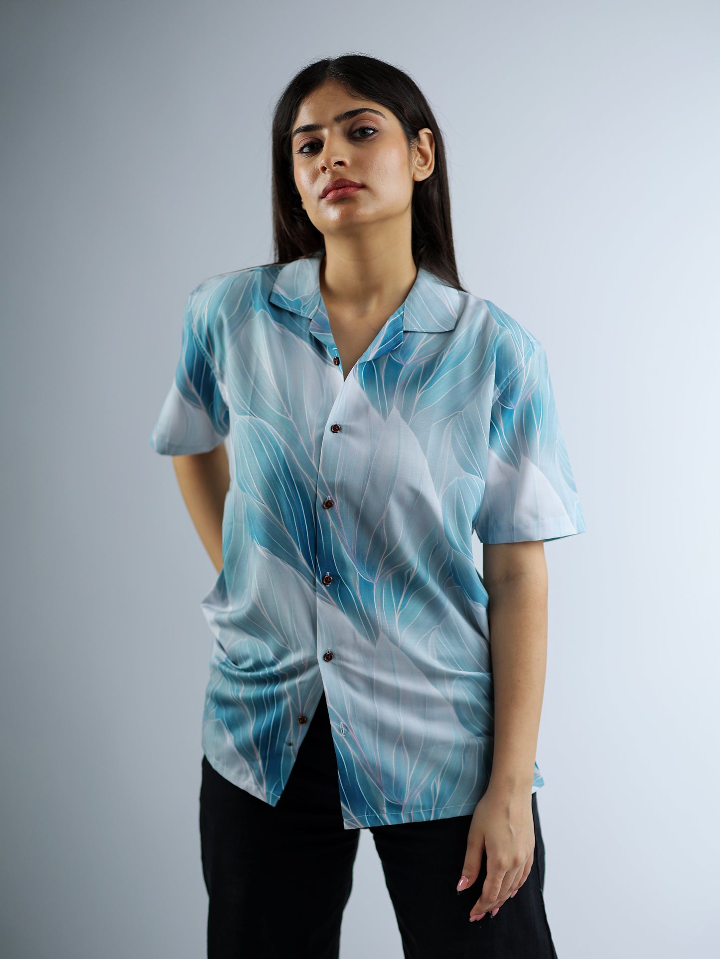 Blue Leafage Unisex Shirt