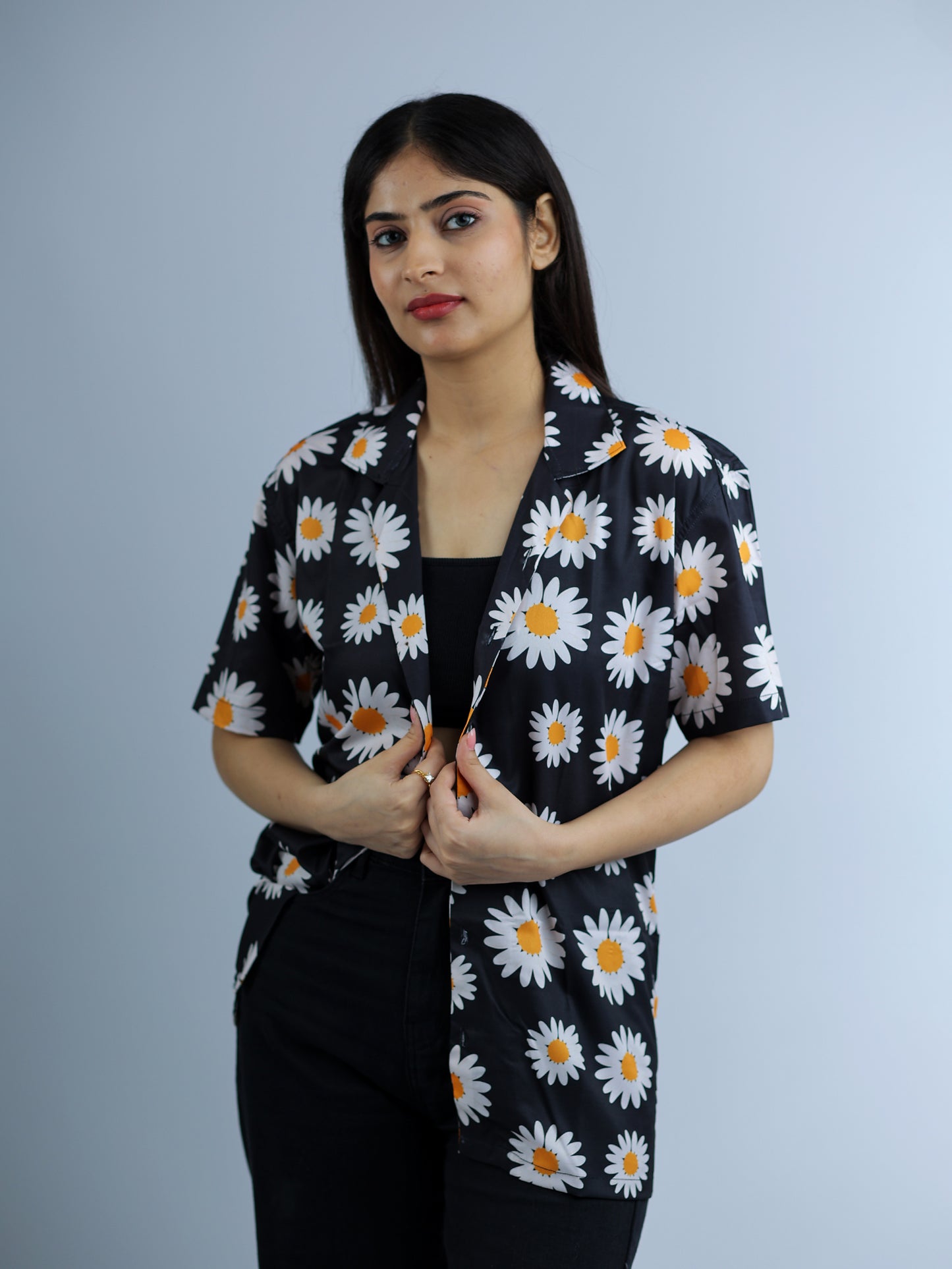 Black Sunflower Shirt