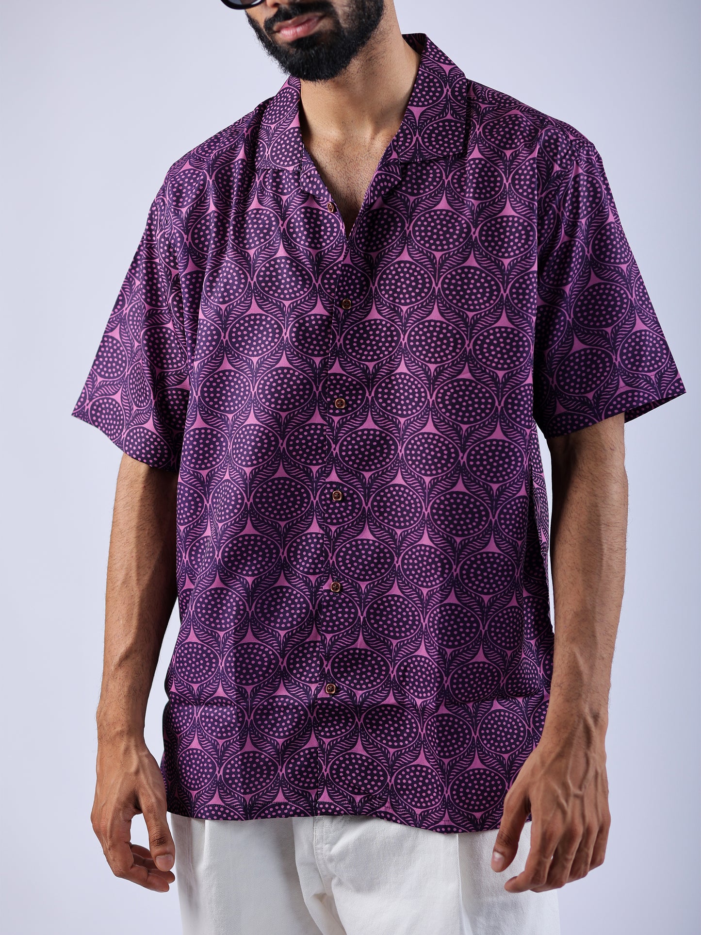 Purple Motif Unisex Shirt