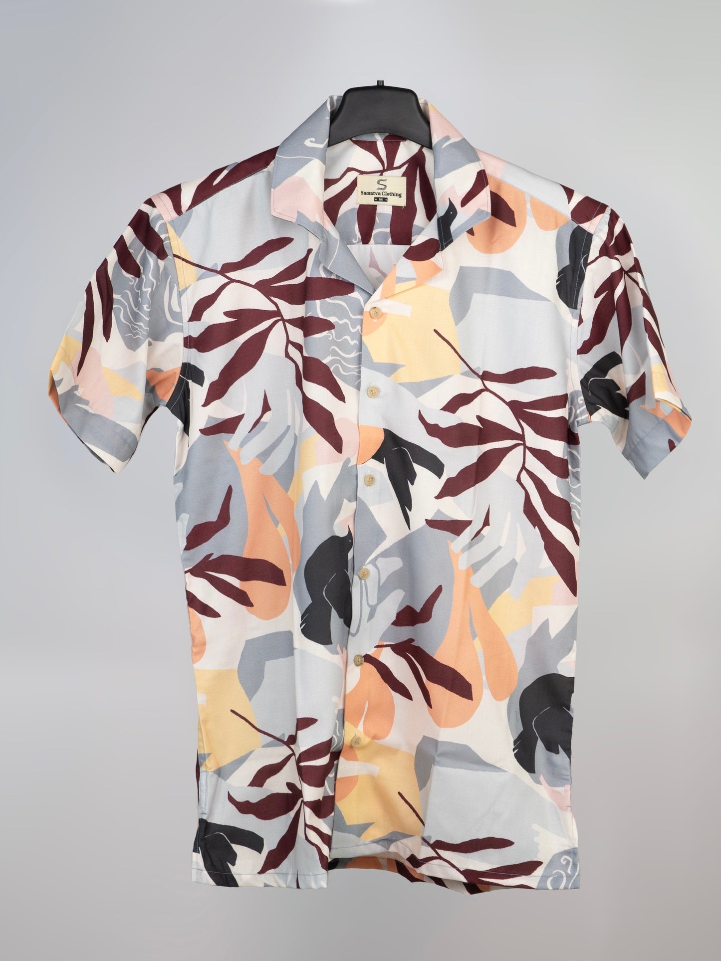 Subtle Leafy Abstract Shirt