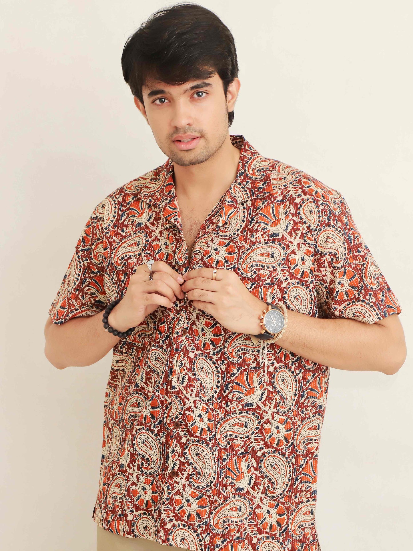 Subtle Kalamkari Shirt /001